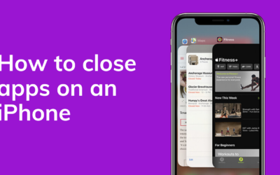 How To Close Down Apps on an iPhone