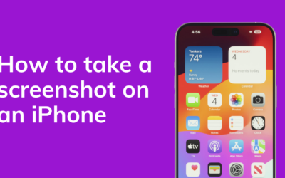 How To Take a Screenshot on an iPhone