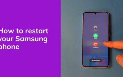 How To Restart a Samsung Galaxy Phone