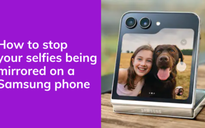 How To Change the Mirror Selfie Image Setting on a Samsung Phone