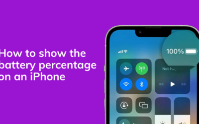 How To Show the Battery Percentage on an iPhone