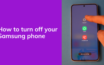 How To Turn Off a Samsung Galaxy Phone