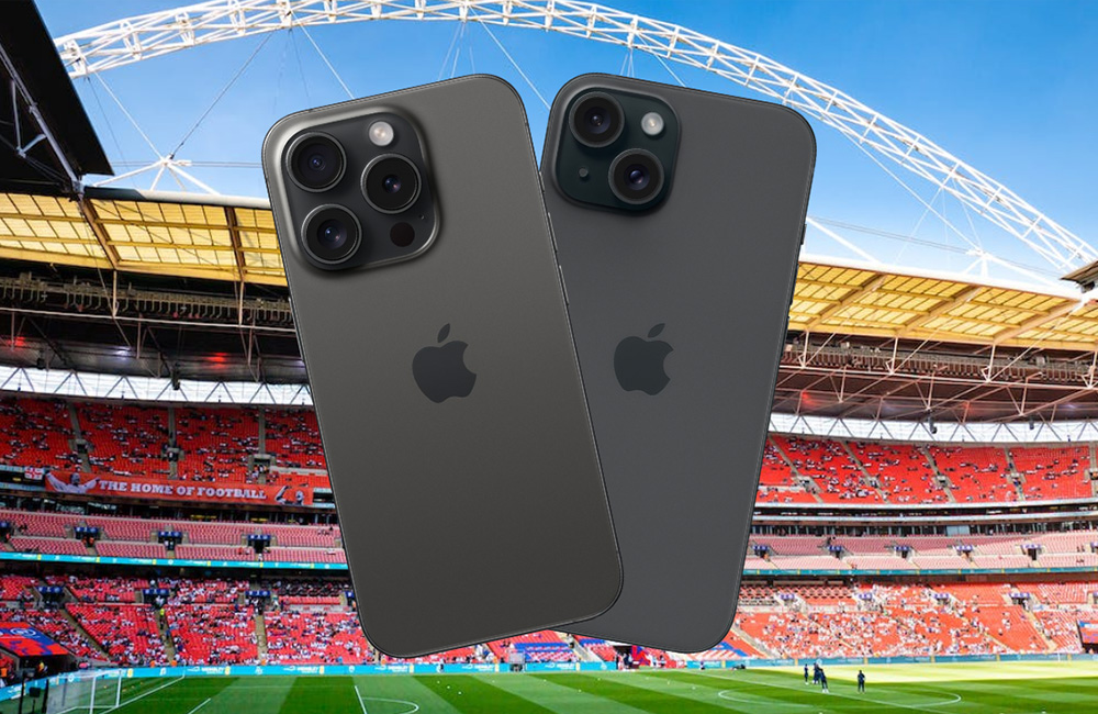 SHOWDOWN! iPhone 15 Pro vs iPhone 15 at Wembley