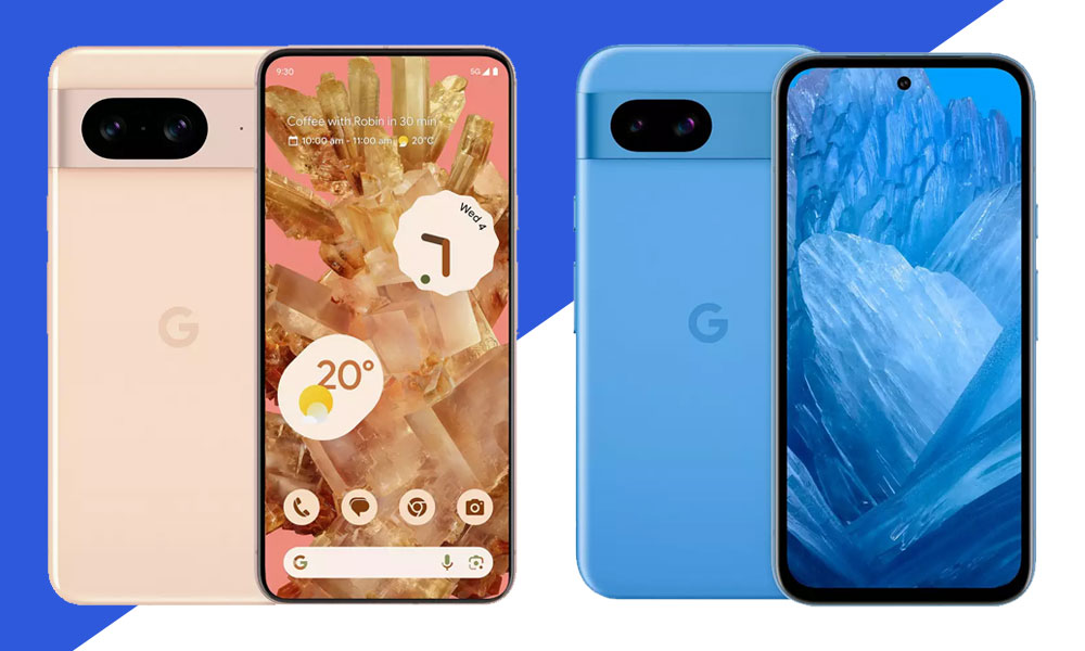 Google Pixel 8 vs 8a